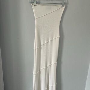 White Fox Boutique Strapless Maxi Dress